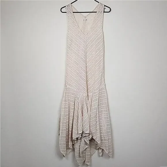 Free People See Through Medium Asymmetrical Slip Dress - Picture 4 of 8
